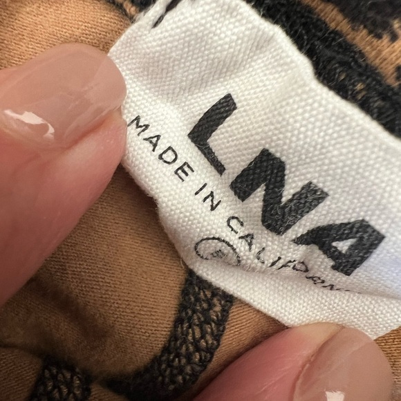 LNA Leopard Women's Leggings - size small - Picture 4 of 7